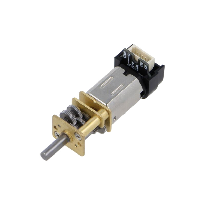 Motor: DC; cu transmisie; HPCB 6V; 6VDC; 1,5A; Ax: crestătură D Motor: DC; cu transmisie; HPCB 6V; 6VDC; 1,5A; Ax: crestătură D