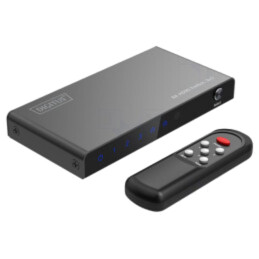 Switch; HDCP 2.2,HDMI 2.1; neagră; Ieşire: HDMI soclu