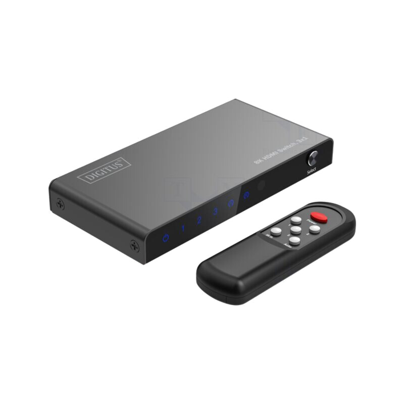 Switch; HDCP 2.2,HDMI 2.1; neagră; Ieşire: HDMI soclu Switch; HDCP 2.2,HDMI 2.1; neagră; Ieşire: HDMI soclu