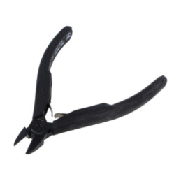 Cleşti; laterali,pt.tăiere,de precizie; ESD; 110mm; cu faţetare