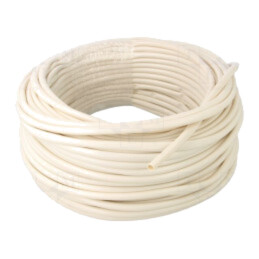 Manşon electroizolant; PVC; albă; -45÷125°C; Øint: 20mm; L: 20m