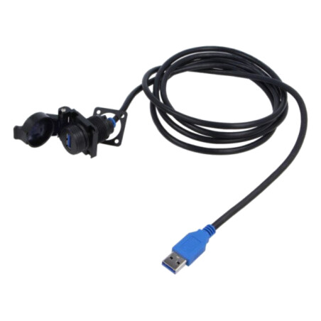 Cables Composite access point USB3.2 Gen1 jam nut panel moun
