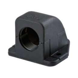 Conector; în unghi; PG48; IP65; poliamidă; neagră; KF-G