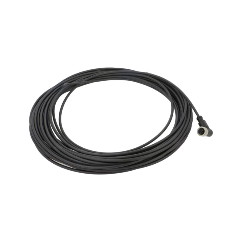 Conector: M12; mufă; mamă; PIN: 4; în unghi; cabluri; 20m