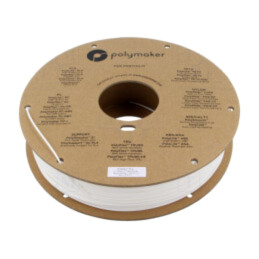 Filament: PLA Tough; 1,75mm; albă; 190÷230°C; 750g; PolyMax™