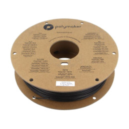 Filament: PET-G Tough; 1,75mm; neagră; 230÷240°C; 750g; PolyMax™