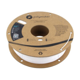 Filament: PET-G Tough; 1,75mm; albă; 230÷240°C; 750g; PolyMax™