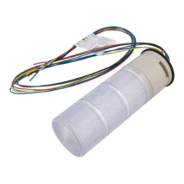 Coloană de semnalizare; roşu/portocaliu/verde; LED; 24VDC; 24VAC