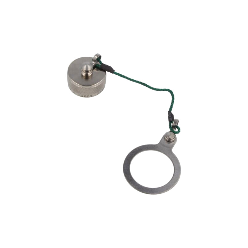 Connector USB Square flange Receptacle Cap, Nickel plating