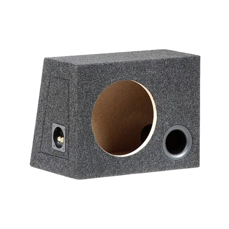 Carcasă difuzor; MDF; melanj negru; ţesătură; 250mm; Øorif: 232mm