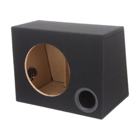 Carcasă difuzor; MDF; neagră; ţesătură; 250mm; Øorif: 232mm; 25l
