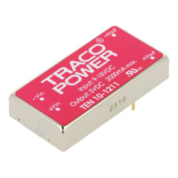 Convertor: DC/DC; 10W; Uintr: 9÷18VDC; Uieş: 5VDC; Iieş: 2000mA; TEN
