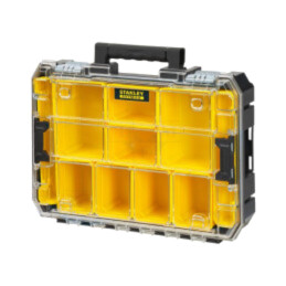 Colectiv; cu partiții; neagră; FATMAX®; 440x337x119mm; PRO-STACK™