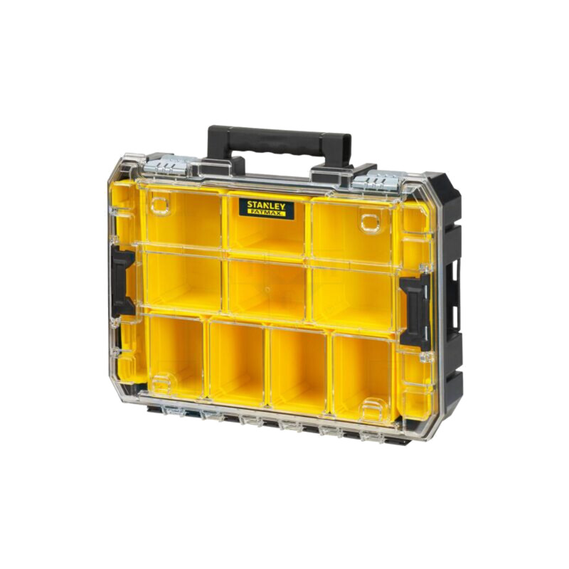 Colectiv; cu partiții; neagră; FATMAX®; 440x337x119mm; PRO-STACK™