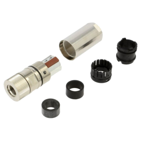 Conector: M12; mufă; PIN: 5; mamă; 63V; drept; push-lock; pe cablu
