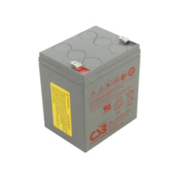 Acumul: plumb-acid; 12V; 5,8Ah; AGM; nu necesită întreţinere; 25W