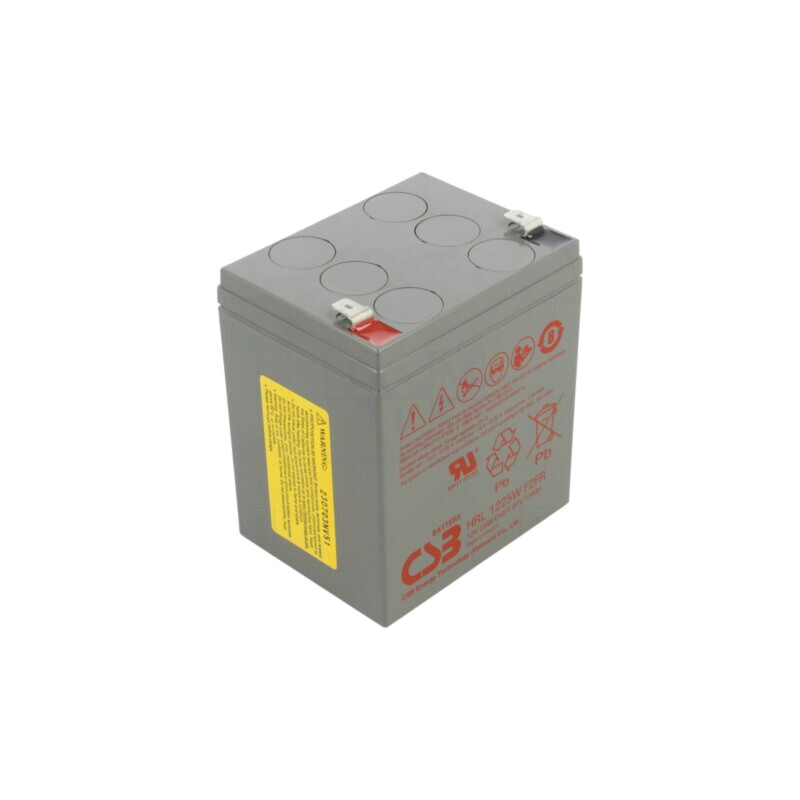 Acumul: plumb-acid; 12V; 5,8Ah; AGM; nu necesită întreţinere; 25W Acumul: plumb-acid; 12V; 5,8Ah; AGM; nu necesită întreţinere; 25W