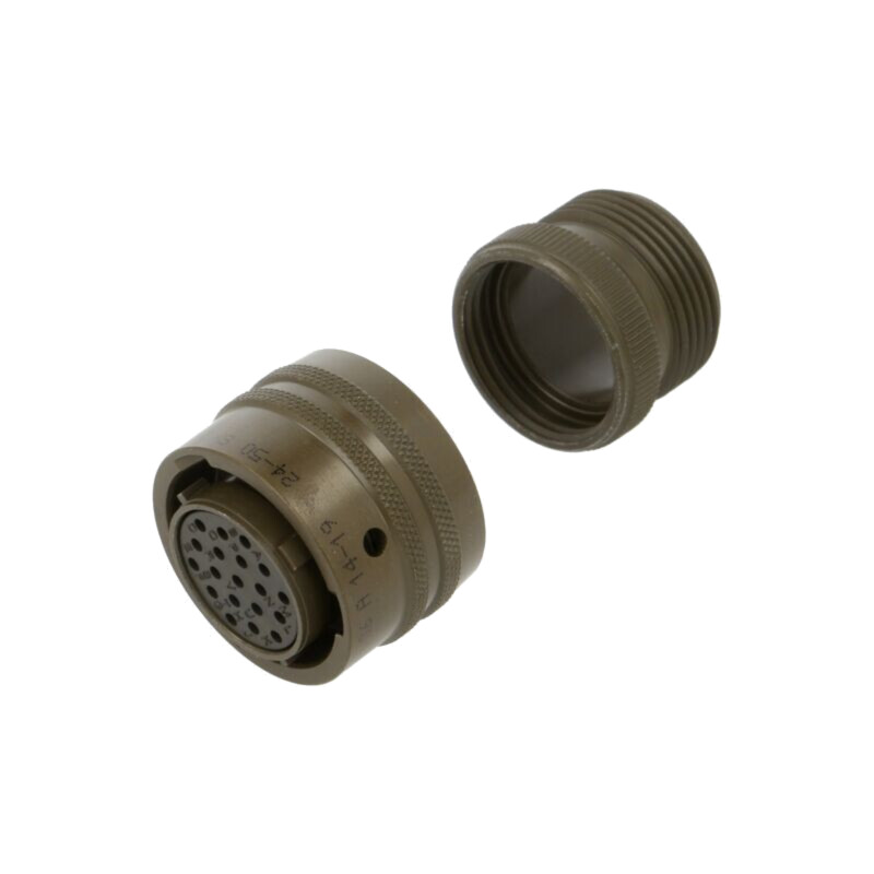 Conector: circular; mufă; mamă; PT/451; 7,5A; 600V; PIN: 19; drept Conector: circular; mufă; mamă; PT/451; 7,5A; 600V; PIN: 19; drept