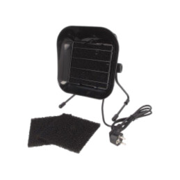 Absorbant de fum; 1000l/min; 230VAC; 23W; neagră