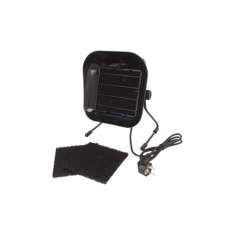 Absorbant de fum; 1000l/min; 230VAC; 23W; neagră Absorbant de fum; 1000l/min; 230VAC; 23W; neagră
