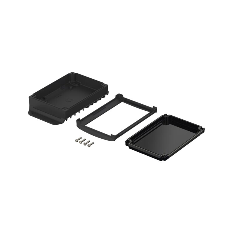 Carcasă: desktop; BoVersa; X: 120mm; Y: 216mm; Z: 55mm; neagră Carcasă: desktop; BoVersa; X: 120mm; Y: 216mm; Z: 55mm; neagră