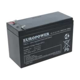 Acumul: plumb-acid; 12V; 8Ah; AGM; nu necesită întreţinere; EV