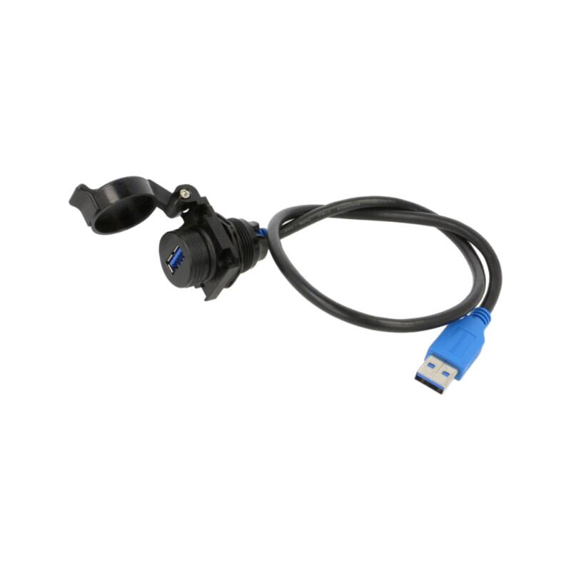 Cables Composite access point USB3.2 Gen1 jam nut panel moun