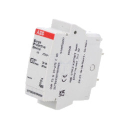 Cartuş descărcător; Tip 2; Poli: 1+N; In 8/20us: 80kA; -40÷80°C