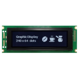 Afişaj: LCD; grafic; 240x64; FSTN Negative; 180x65x12,3mm; LED