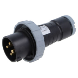 Conector: alimentare AC trifazate; IP&S; 16A; 500VAC; mufă; tată
