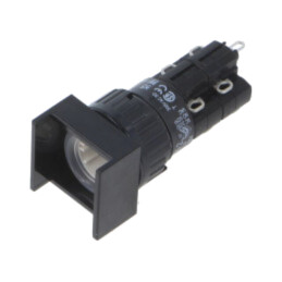 Comutator: corp; 16mm; Poz.i stab: 1; NC x2 + NO x2; 51; Poz: 2