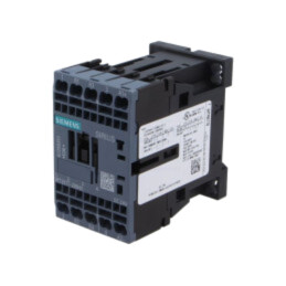 Contactor: 4-polar; NC x2 + NO x2; 24VDC; 12A; 3RT25; cleme cu arc