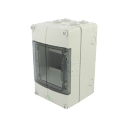 Carcasă: pentru aparatură modulară; IP65; gri; Nr.mod: 5; AK; IK07