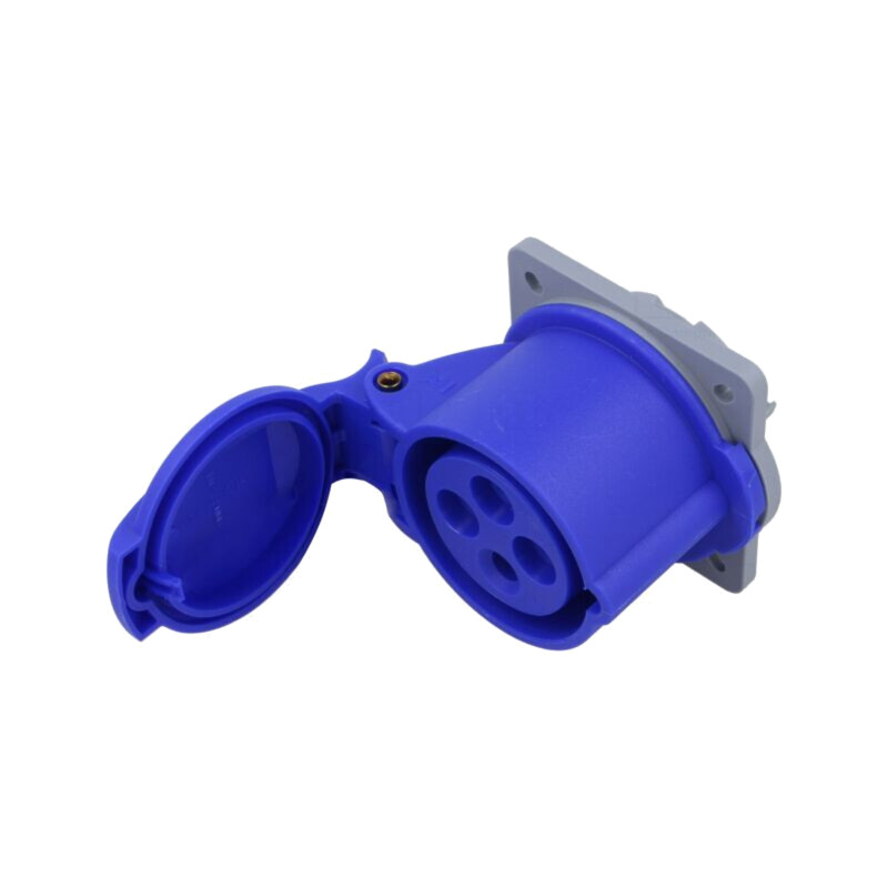 Conector: alimentare AC trifazate; soclu; mamă; 16A; 415VAC; IP&S