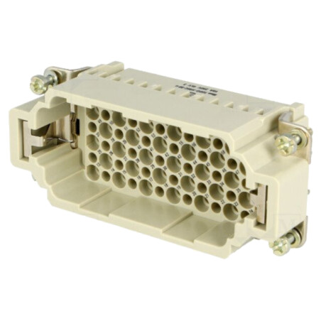 Conector: HDC; inserturi de contact; tată; 10A; 250V; Han® HMC