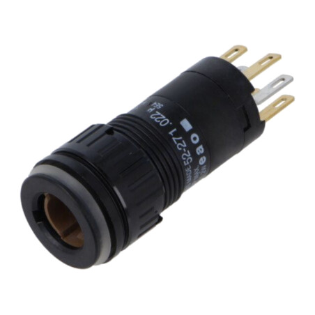 Comutator: corp; 16mm; Poz.i stab: 2; NC + NO; 51; Poz: 2; Ø16,2mm