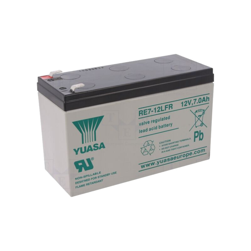 Acumul: plumb-acid; 12V; 7Ah; AGM; nu necesită întreţinere Acumul: plumb-acid; 12V; 7Ah; AGM; nu necesită întreţinere