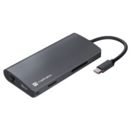 Hub USB; HDMI soclu,RJ45 soclu,USB A soclu x3,USB C soclu