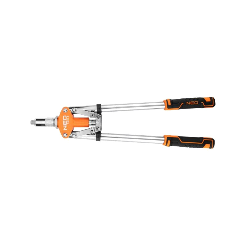 Kit: maşină de nituit manuală; mânere bicomponente; L: 465mm Kit: maşină de nituit manuală; mânere bicomponente; L: 465mm