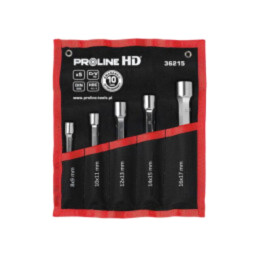 Wrenches set; tubular; Chrom-vanadium steel; HD; double-sided