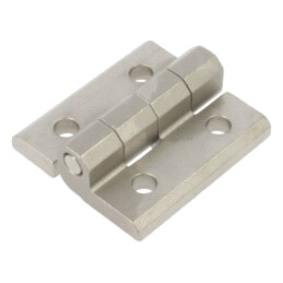 Balama; Lăţ: 60mm; oțel inoxidabil; H: 65mm; fără reglare