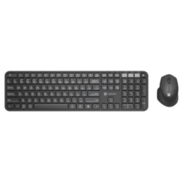 Kit de birou; neagră; universale; USB A; fără fir,US layout; 10m