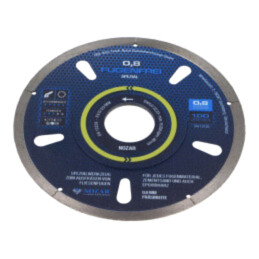 Disc de tăiere diamantat; Ø: 100mm; Øorif: 22,23mm; Gr.disc: 0,8mm