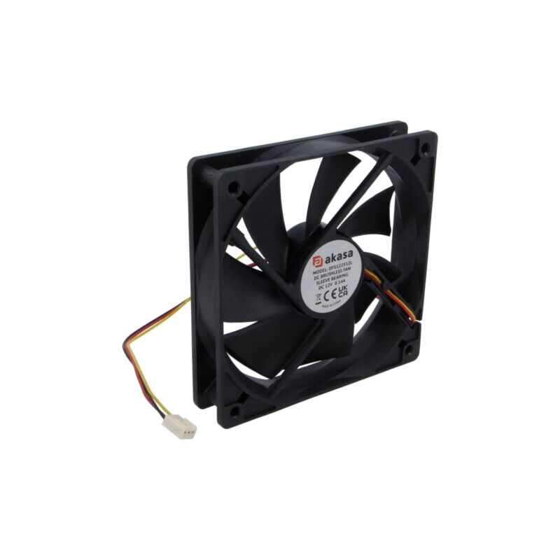 Ventilator: DC; axial; 12VDC; 120x120x25mm; 1200rot./min; 5buc. Ventilator: DC; axial; 12VDC; 120x120x25mm; 1200rot./min; 5buc.