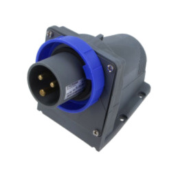 Conector: alimentare AC trifazate; soclu; tată; 16A; 250VAC; 250V