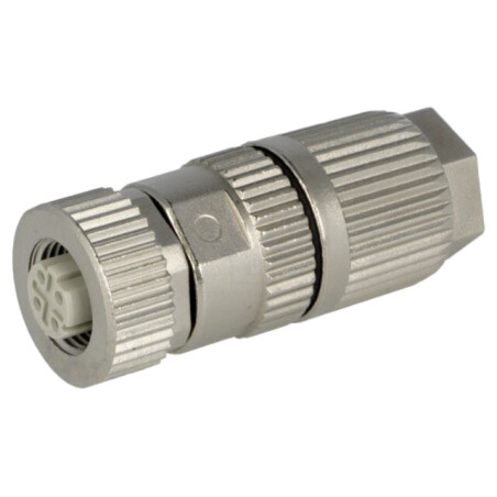 Conector: M12; mufă; PIN: 4; mamă; HARAX; 32V; drept; IP67; IDC