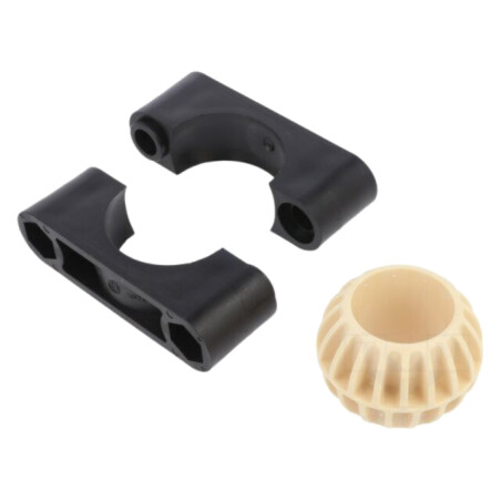 Lagăr: cu carcasă; Øint: 40mm; iglidur® J; fără ungere; igubal®