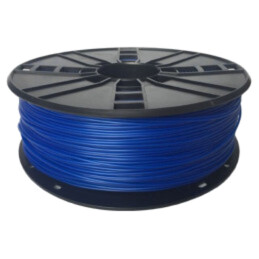 Filament: TPE; 1,75mm; albastră; 190÷240°C; 1kg; elastic