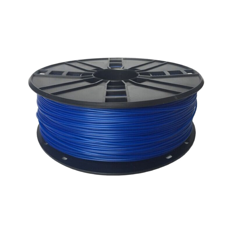 Filament: TPE; 1,75mm; albastră; 190÷240°C; 1kg; elastic
