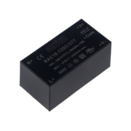 Convertor: AC/DC; 10W; Uintr: 80÷305VAC,113÷430VDC; Uieş: 12VDC